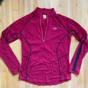 Icebreaker Merino wool zip long sleeve, L